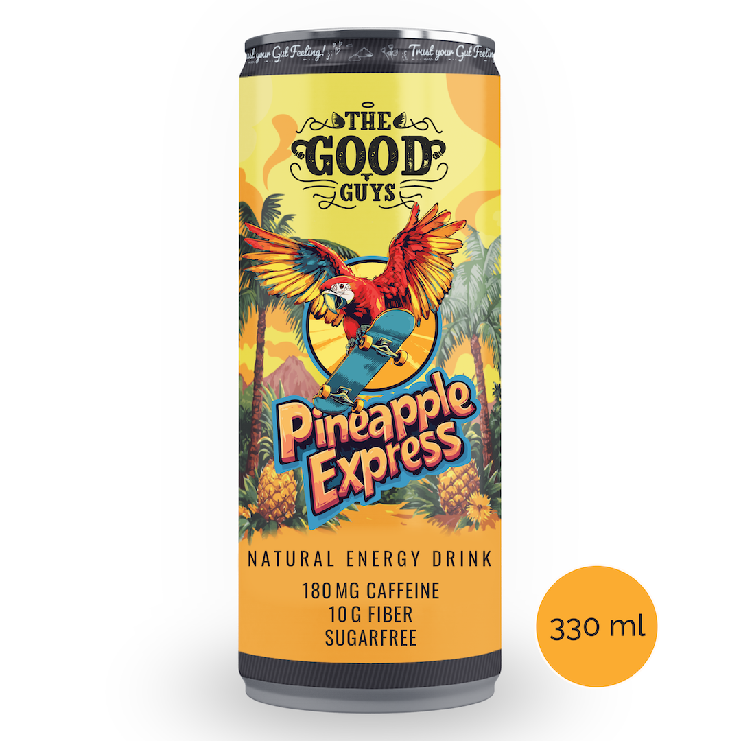 Pineapple Express Sugarfree, Natural Energy Drink
