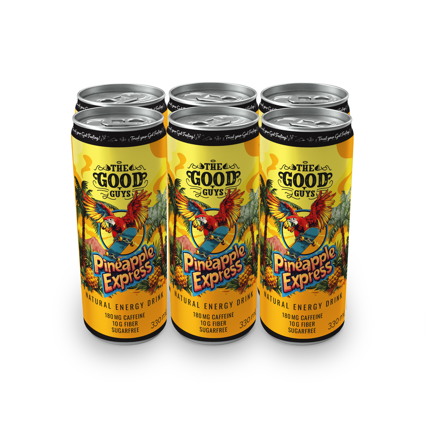 Pineapple Express Sugarfree, Natural Energy Drink