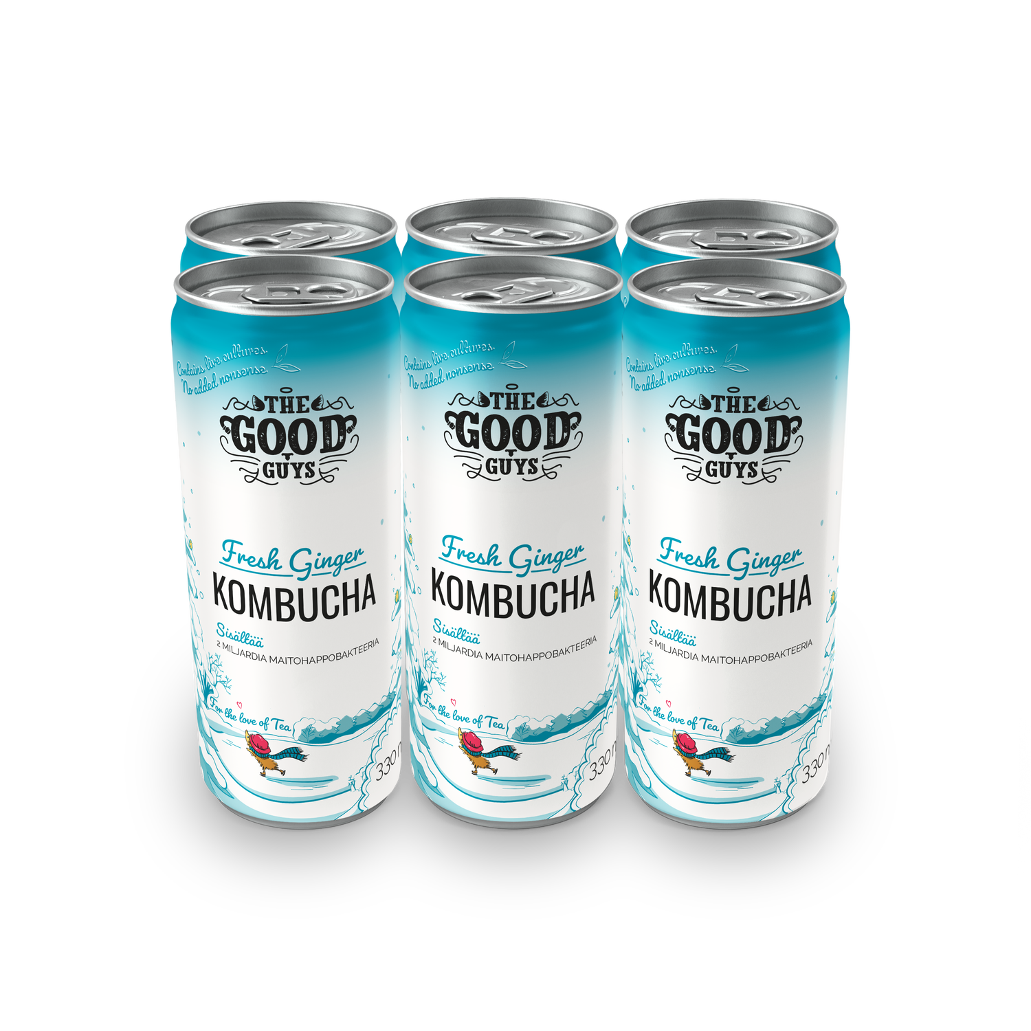 Fresh Ginger Kombucha, luomu