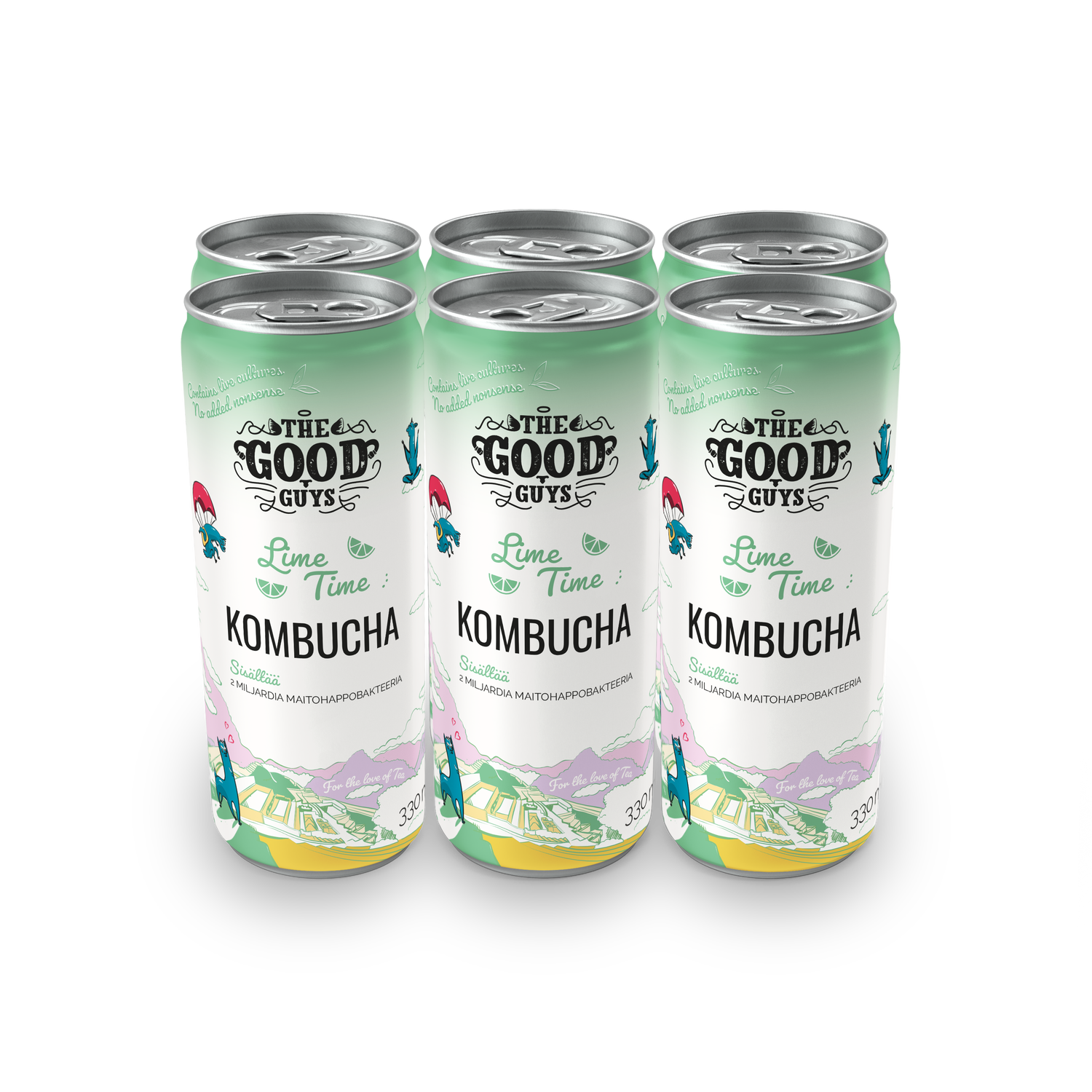 Lime Time Kombucha, luomu