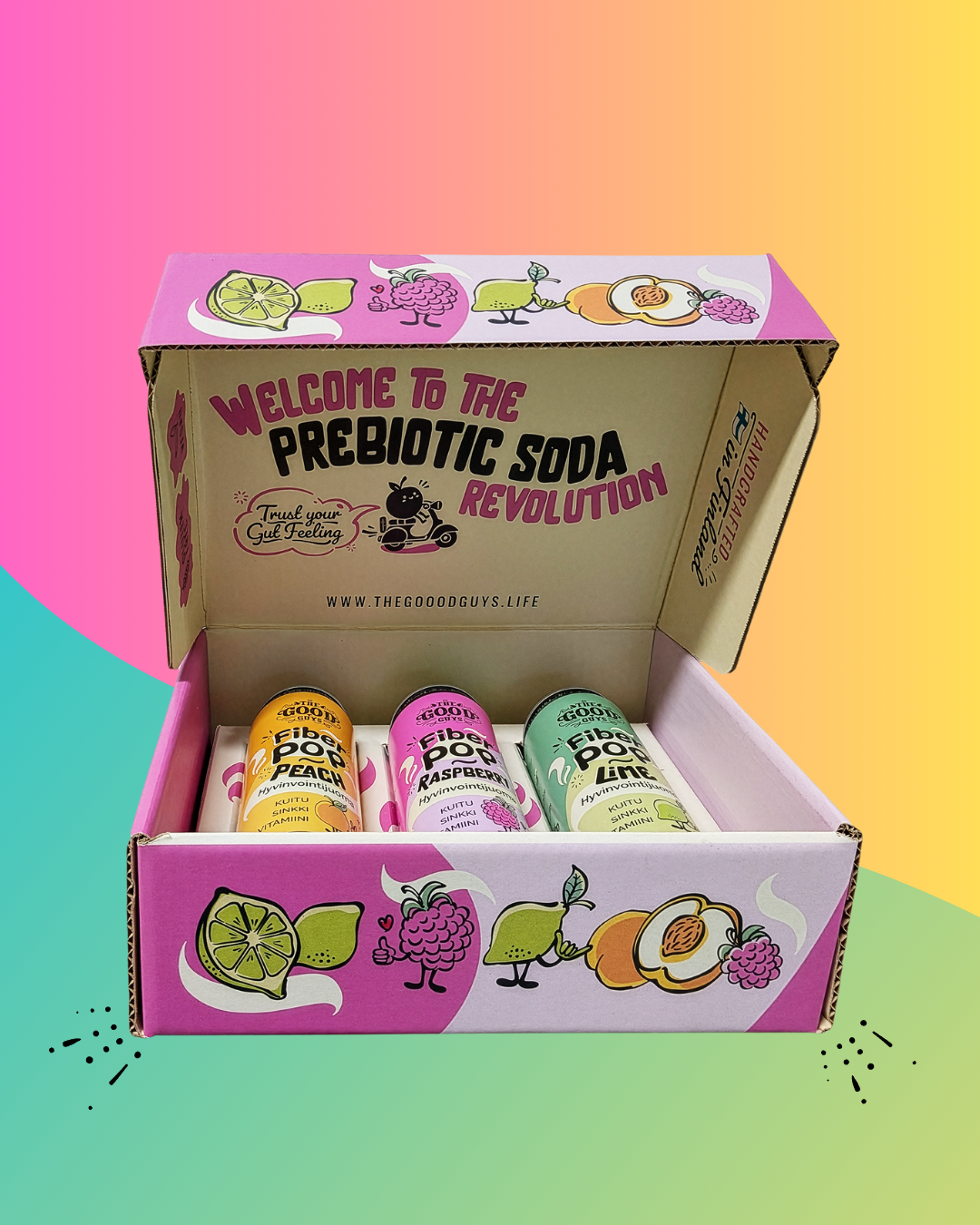 Fiber Pop-lahjalaatikko (rajoitettu erä)