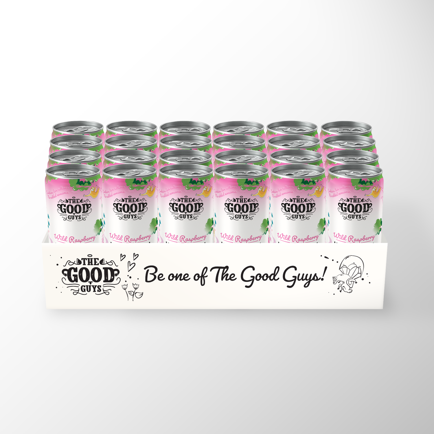 Wild Raspberry Kombucha, luomu