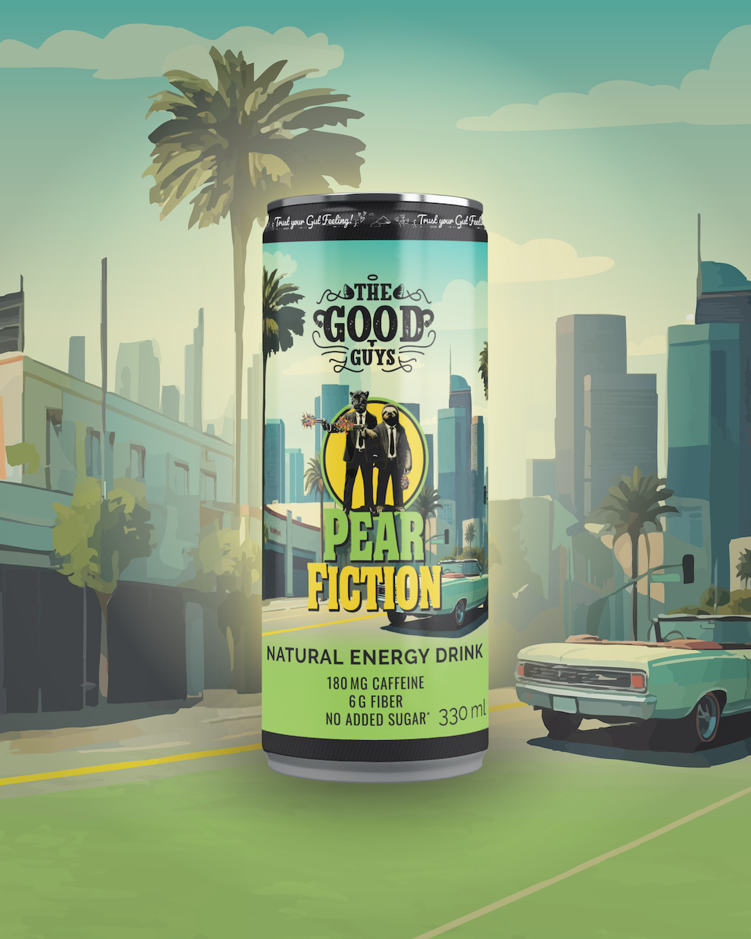 Pear Fiction, Natural Energy Drink