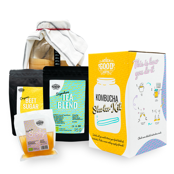Kombucha Starter Kit, organic – The Good Guys