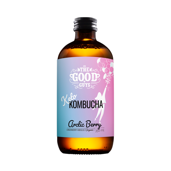 Arctic Berry ketokombucha, 10 x 350ml, Luomu