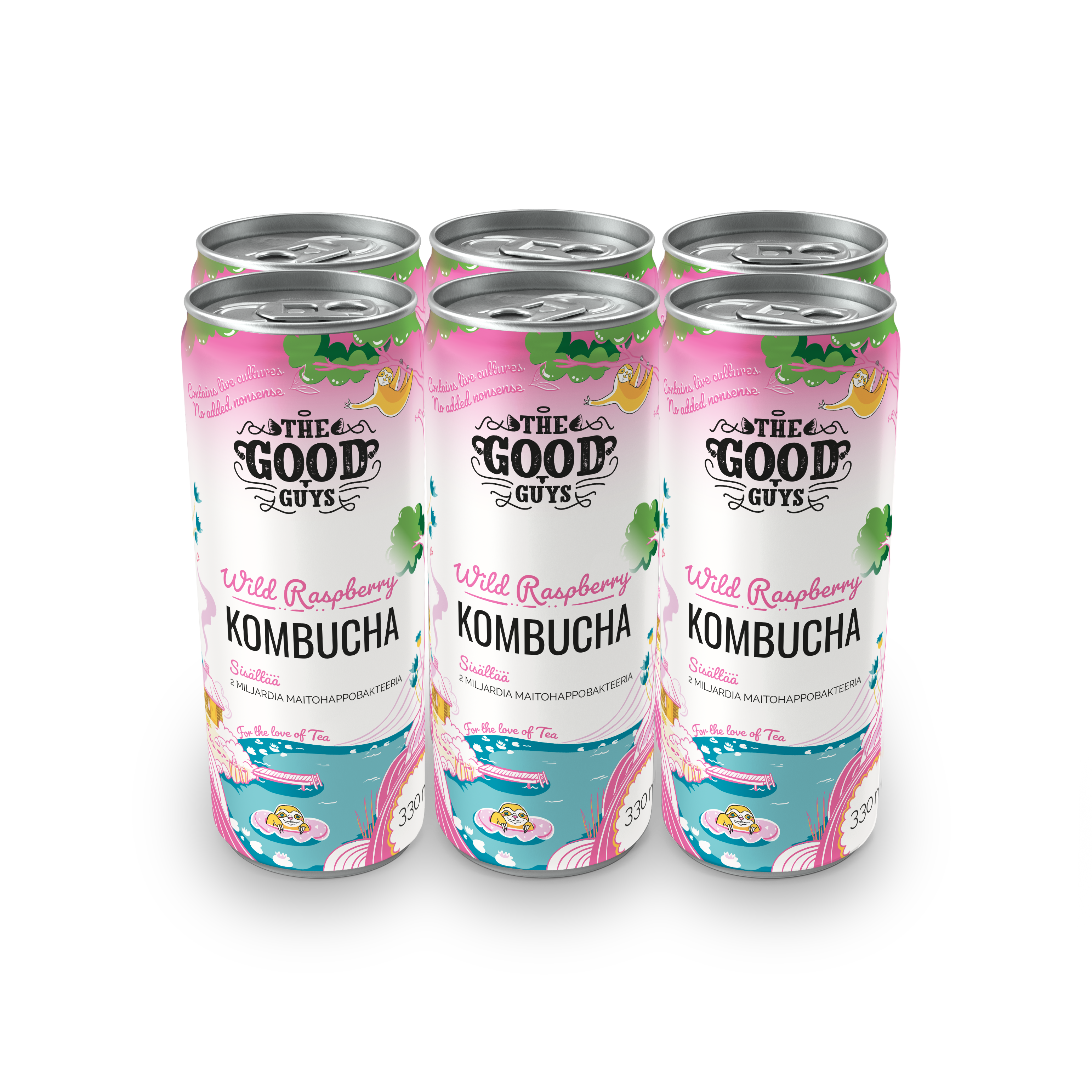 Wild Raspberry Kombucha, organic – The Good Guys