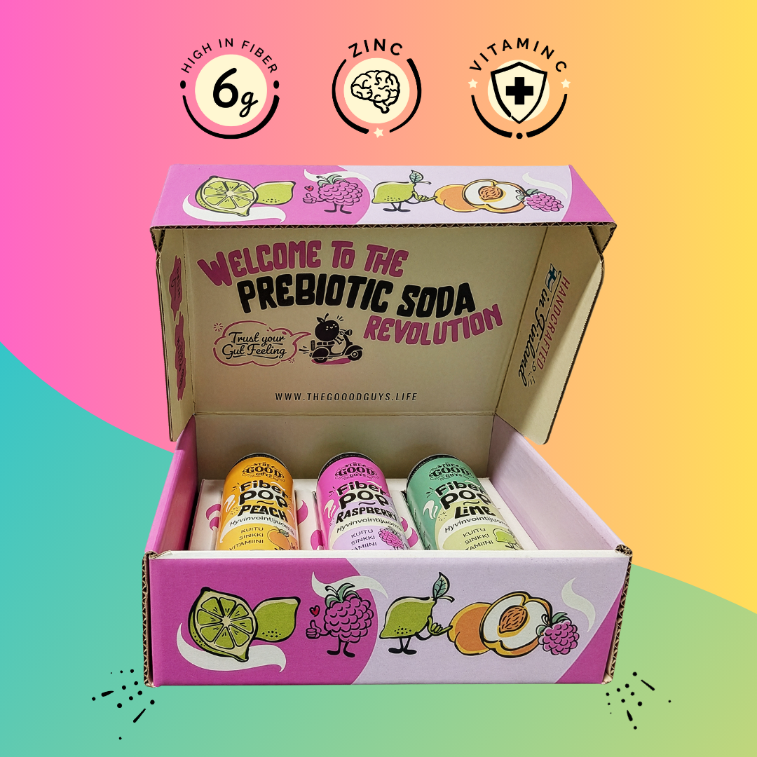 Fiber Pop-lahjalaatikko (rajoitettu erä)