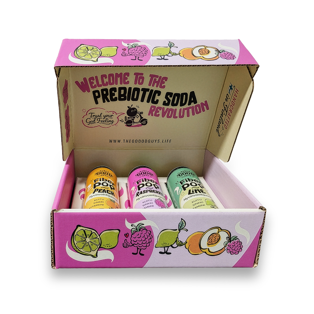 Fiber Pop-lahjalaatikko (rajoitettu erä)