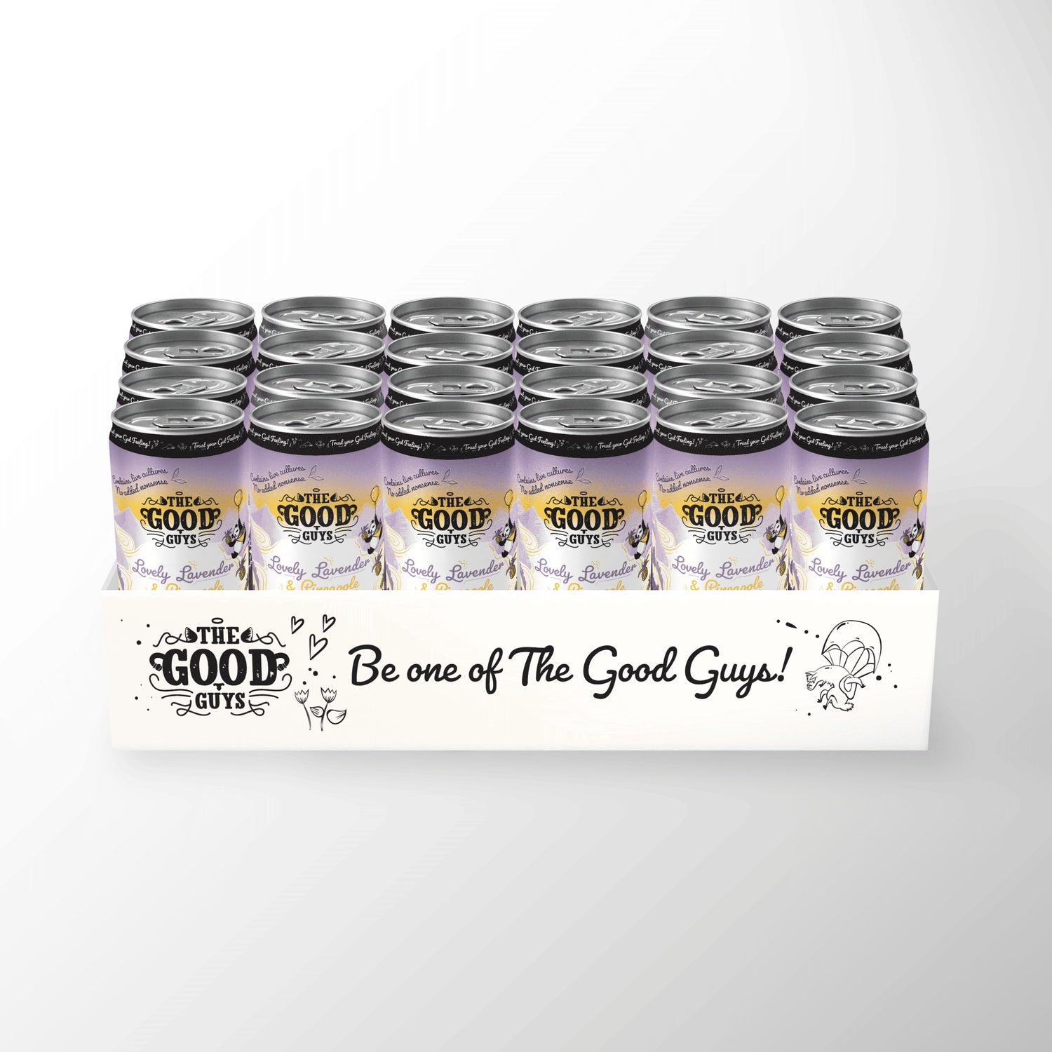 Lovely Lavender & Pineapple kombucha, luomu