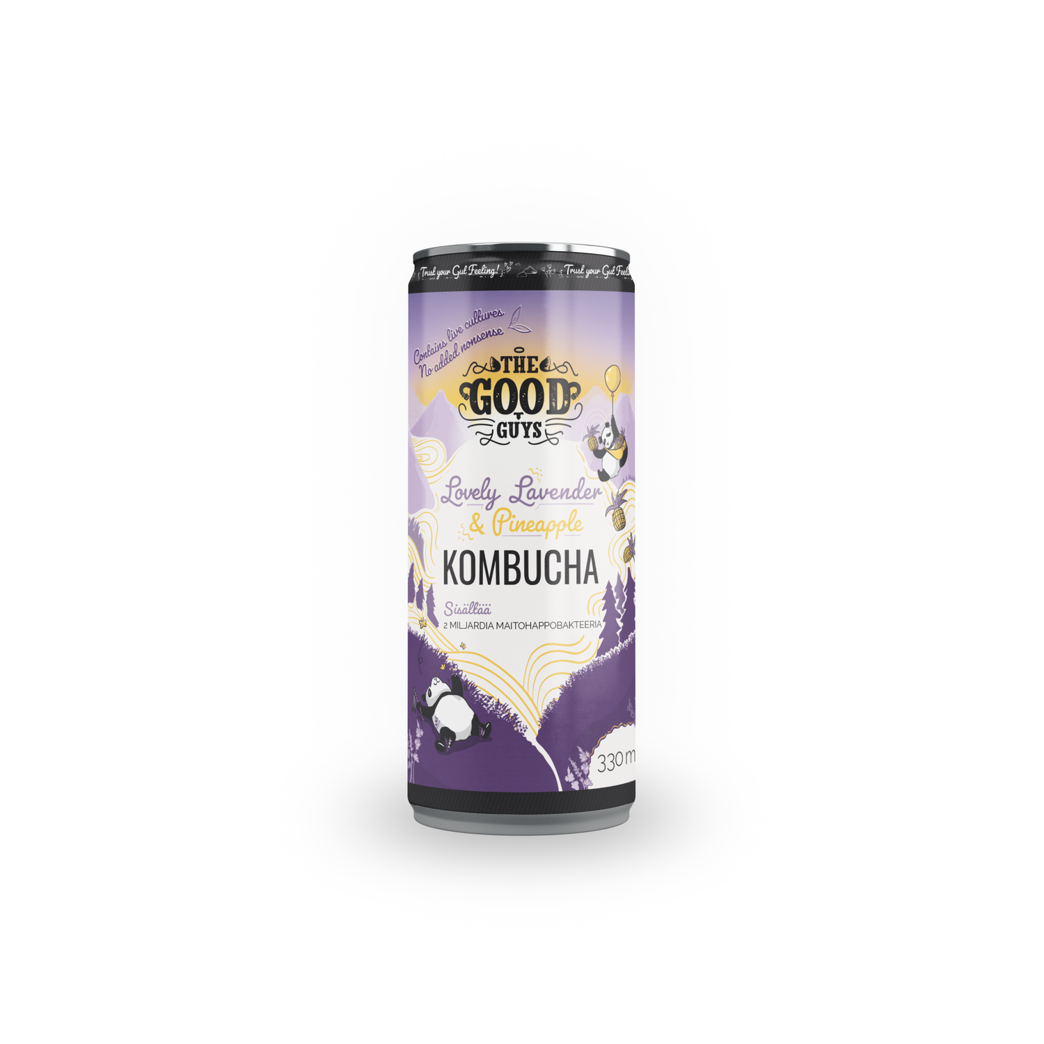 Lovely Lavender & Pineapple kombucha, luomu