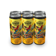 Pineapple Express -energiajuoma, kuuden tölkin pakkaus