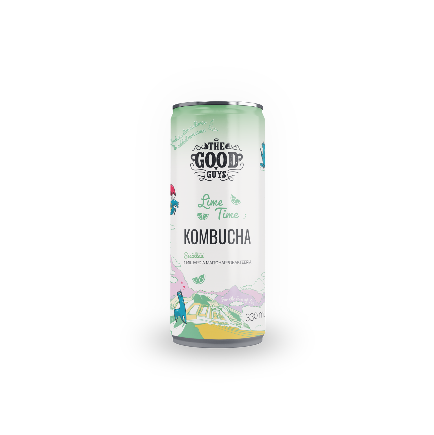 Lime Time Kombucha, luomu