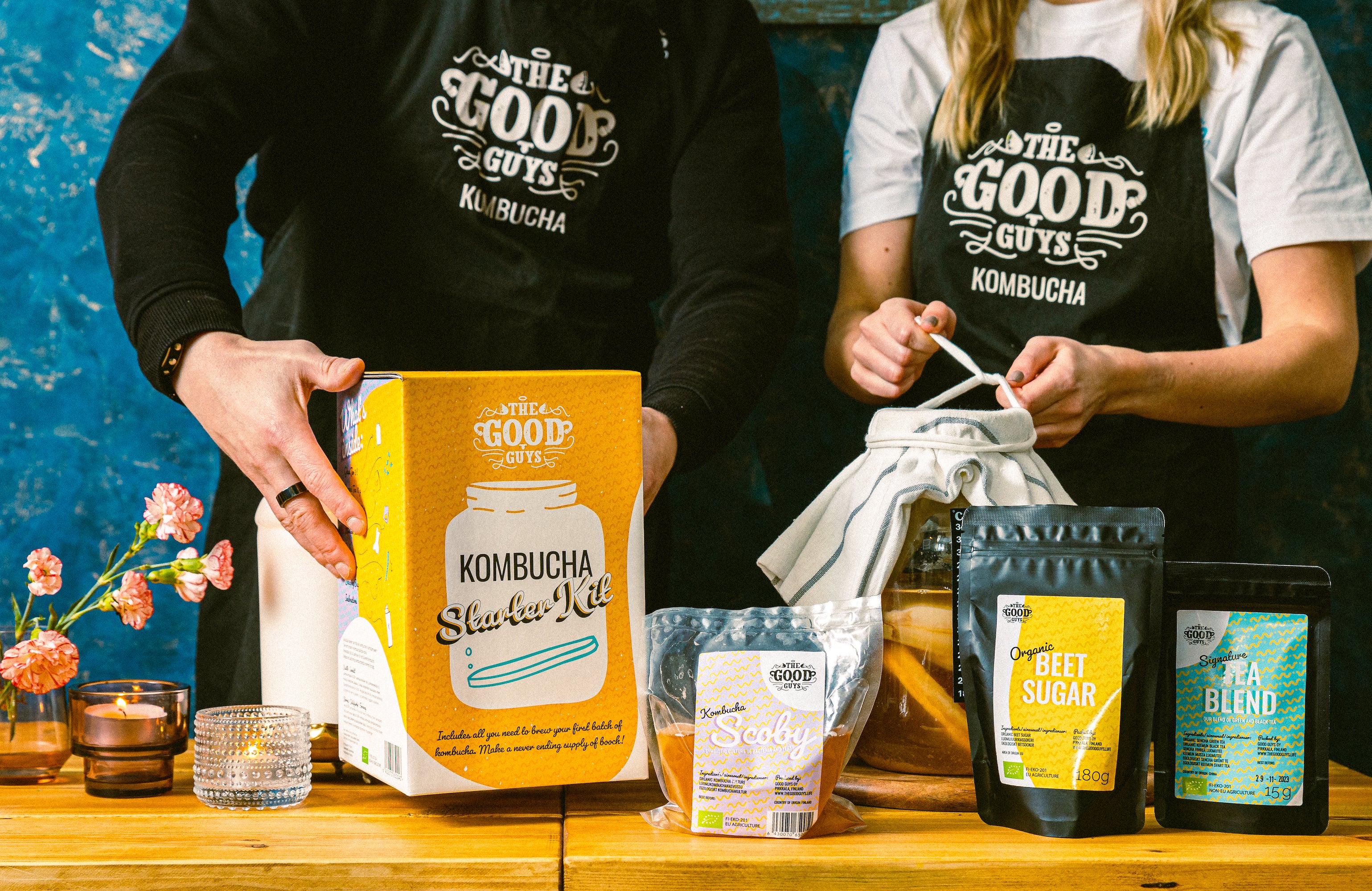 Kombucha Starter Kit, organic – The Good Guys