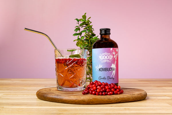 Arctic Berry ketokombucha, 10 x 350ml, Luomu