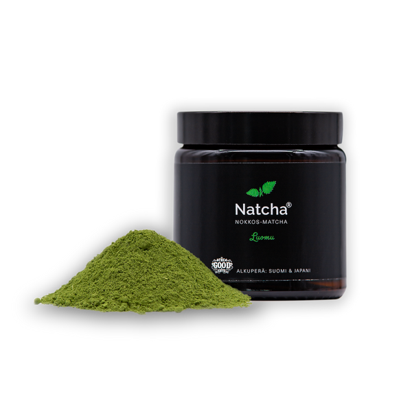 Natcha, nettle-matcha powder 30g, organic