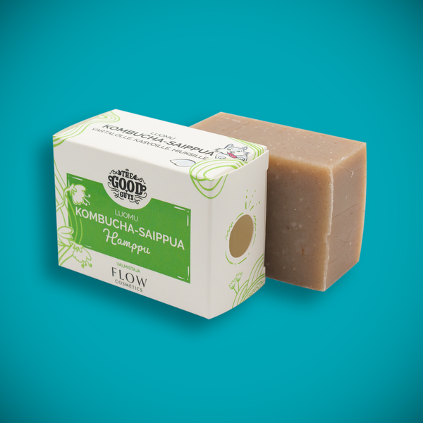 Organic kombucha soap